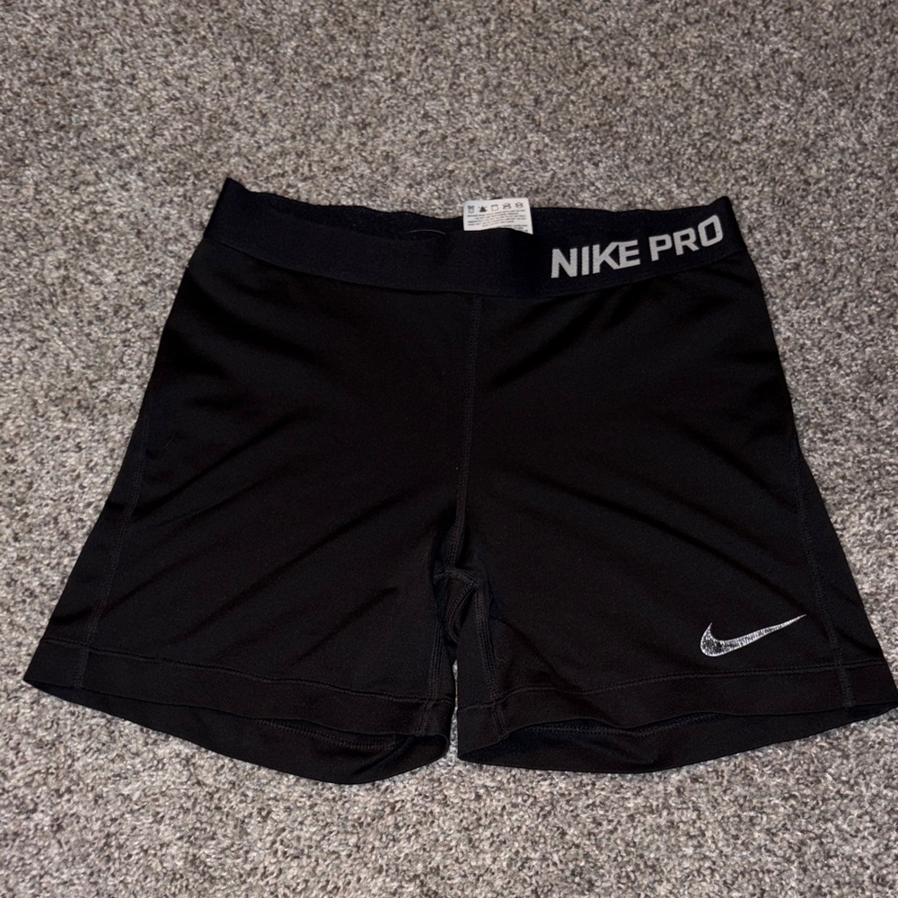 Nike Black Dri-FIT Athletic Compression Shorts, Nike Pros